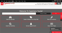 Desktop Screenshot of capotoyota.com